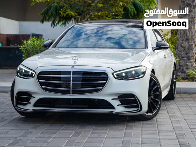 مرسيدس S 500 ارقام خاصة للايجار