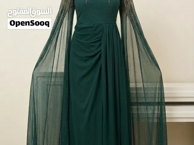 فستان سهره اخضر