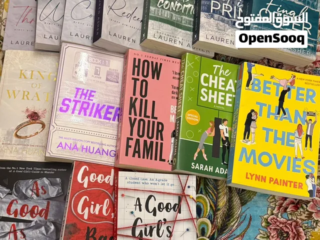 15 POPULAR BOOKS FOR SALE – SOME BRAND NEW!