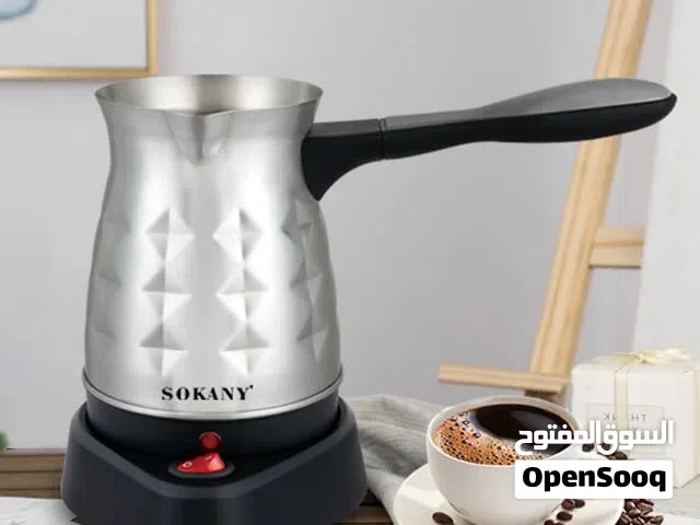 ماكينة صنع القهوة التركية الكهربائية من Sokany ابريق غلاية لاتيه اسبريسو تركي