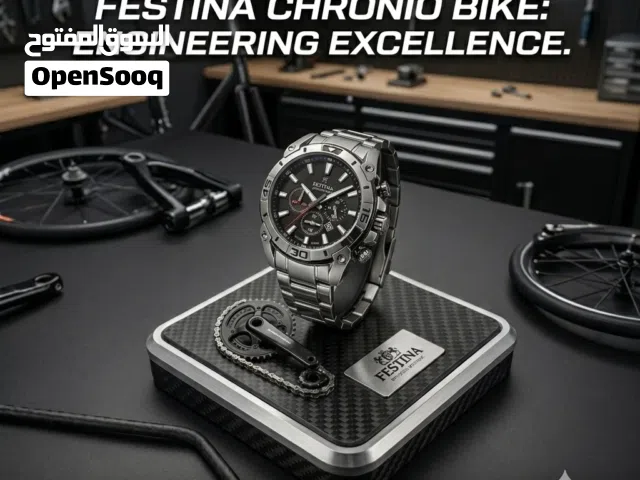 Festina Chrono Bike: تحفة فنية مستوحاة من هندسة الدراجات الهوائية
