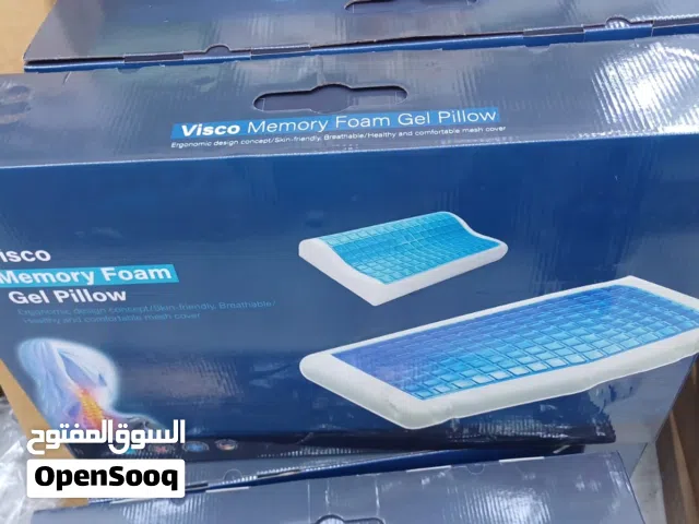 مخدات طبية الفوم من الجل المريح مثالية لالم الرقبة أثناء النوم علي المخدات العادية المتعبة