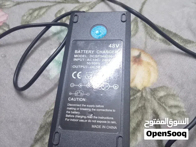 شاحن سكوتر وحش 48فولت استعمال خفيف