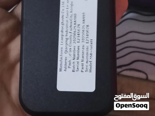 بسم الله   portable ssd 2t  مساحه حقيقة
