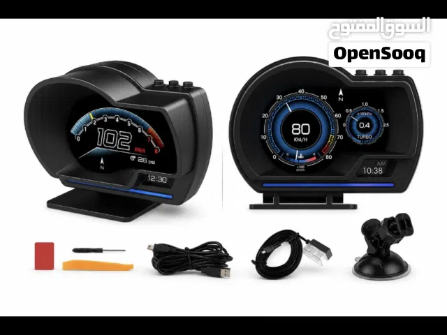 شاشة عرض OBD للسيارة ديجيتال لعرض المعلومات