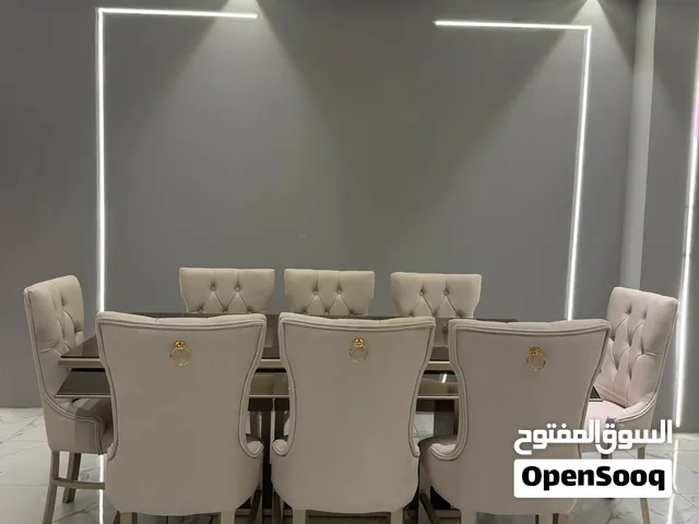 سفرة نيو كلاسيك 8 كراسي  لبيت بيحكي رُقي من أول دخلة  تصميم فخم بلمسة ملكية هادية