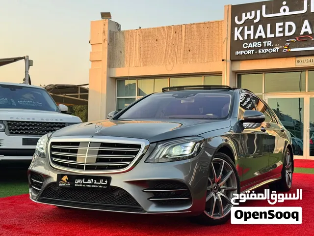 مرسيدس بنز S 450 AMG 2019 خليجي بحالة الوكالة التامة وسعر عرض ممتاز.