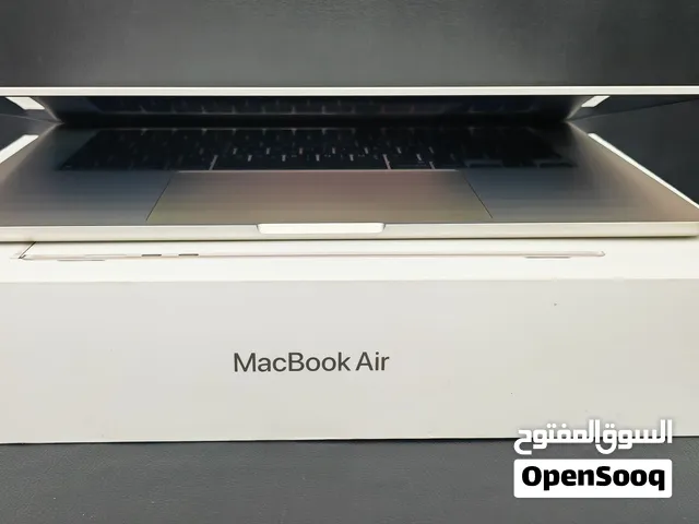 Macbook Air M4 15inch 16 GB/256GB Storage 100% bettery health like brand new condition