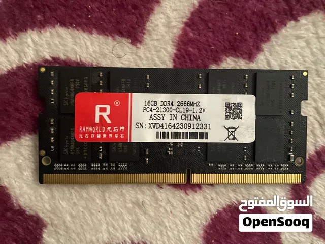 Ram 16 Giga DDR4