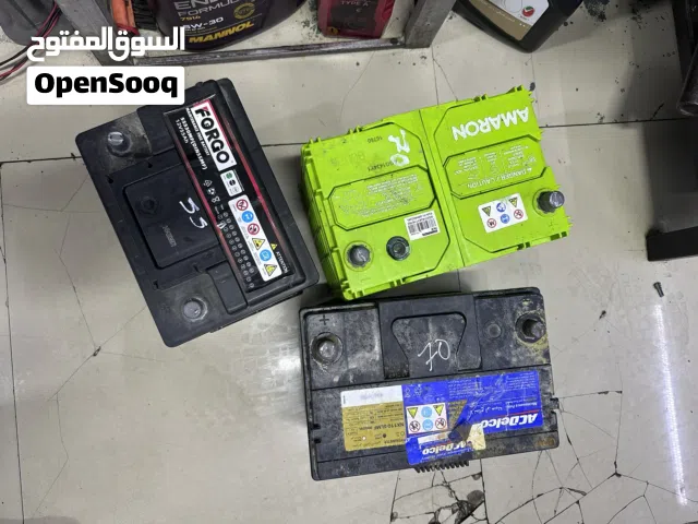 بطاريات مستعمله ضمان شهر