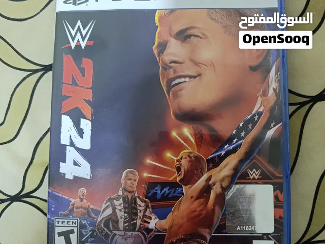 موجود ديسك WWE 2K24 نسخة PS5  مستعمل بحالة ممتازة جدا.بسعر 70 شيكل المعني يتواصل معي