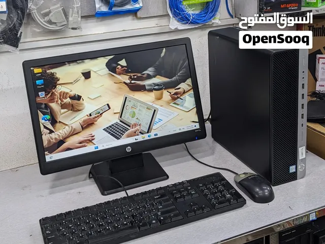 HP Core i7 3.60GHz Speed 7th GEN RAM 10x Fast 19 LEDMonitor Win 11,MS Office Ready To Use