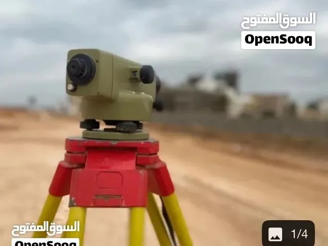 أعمال رفع مساحي وتقسيم اراضي