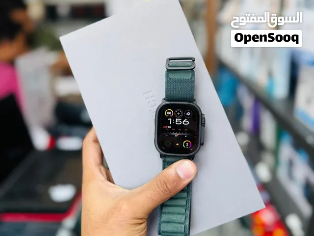 Apple Watch ULTRA 2 49mm Black Ti Dark Green Alp lp Arabic Official 99% Battery Health