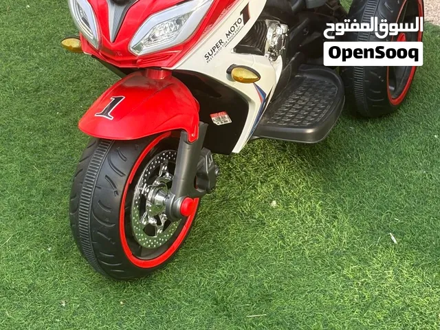 دراجة أطفال كهربائية حمراء Red Kids’ Electric Motorcycle