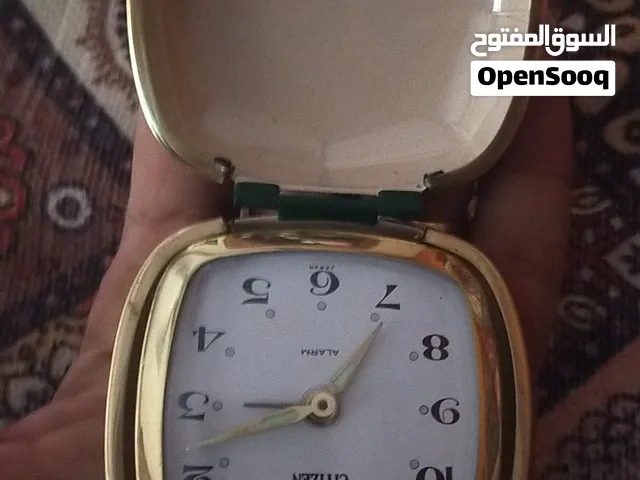 ساعة ومنبه سيتزن جديد ملو بغلافه الداخلى بدون اى خدوش او عيوب نهائي