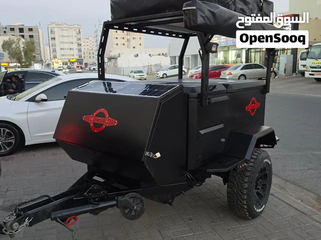 Off-Road Camping Trailer  Rooftop Tent  270° Awning  Solar  Kitchen  60L Water