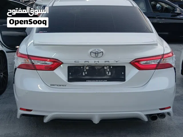 تويوتا كامري 2020 خليجي سبورت صبغ الوكاله بدون حادث قطعت 80 km فقط Toyota camry 2020 Gcc sport