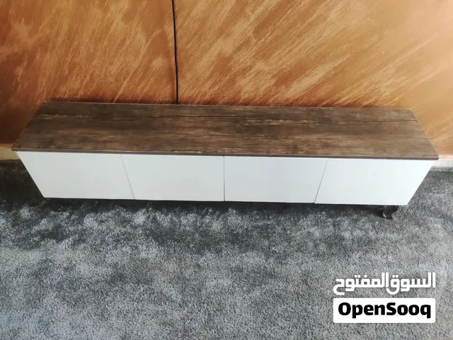 طاولة تلفزيون خشب أرضية مش تعليق