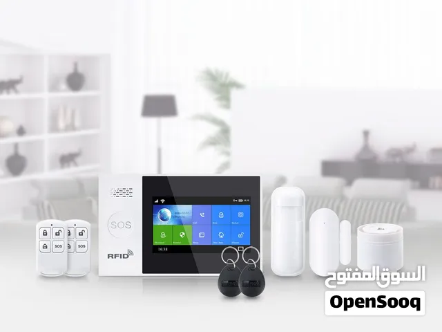 نظام الإنذار اللاسلكي الذكي للمنازل (Tuya / PGST Smart Home Alarm System)، وهو نظام أمني متكامل