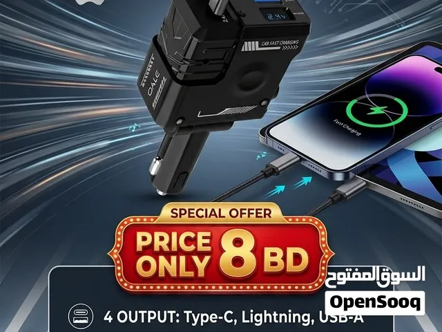OALE iCar 4 – 30W Fast Car Charger