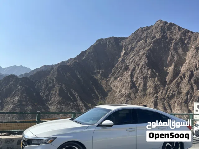 White 2022 ACCORD 2.0T SPORT 250 HP 10 speed automatic Turbo charged Excellent condition 2 keys