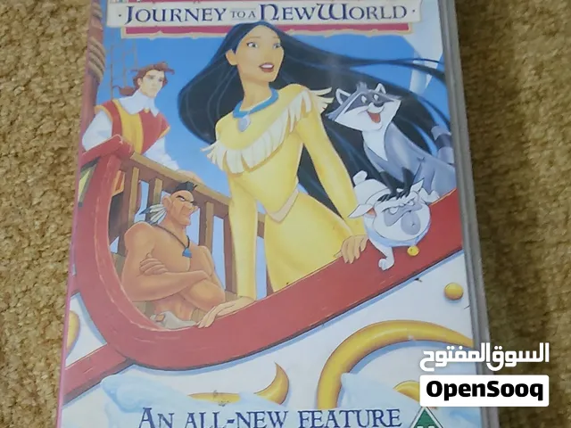 شريط فيديو بوكوهانتاس ديزني disney vhs cartoon