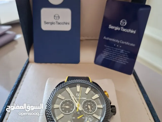 ساعة سيرجيو جديدة مع كامل المرفقات وكرت الضمان