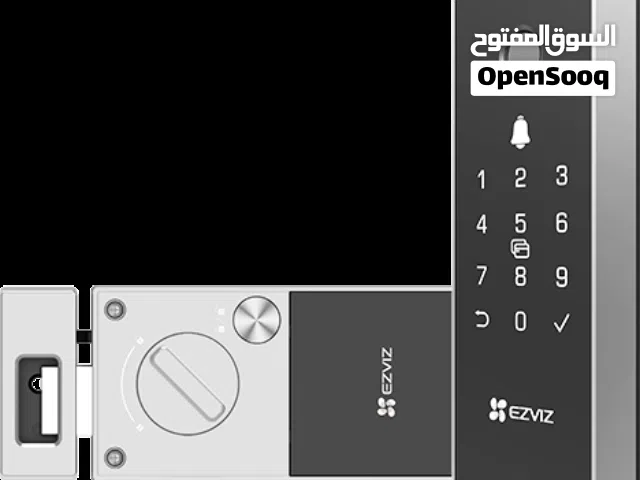 قفل الباب الذكي EZVIZ DL03 Pro – أمان ذكي بتحكم كامل من هاتفك