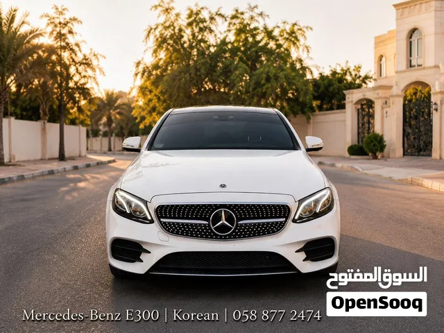 Mercedes E300 Korean specification model 2018 -106 Kilometers