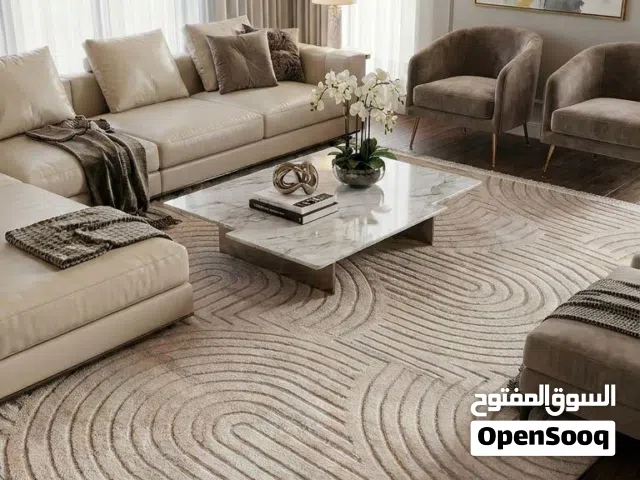سجاد هندي فاخر  مقاس 2/3 متر  مقاس 160/230 سم  مقاس 120/180 سم  ممرات 150/ 80 سم