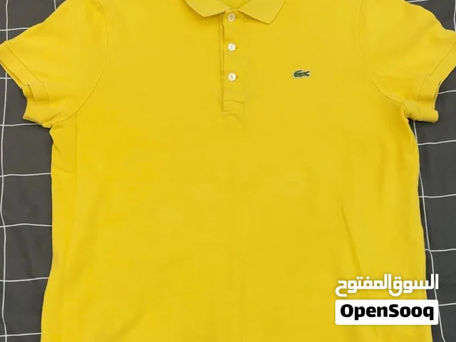 بلوزة بولو كلاسيكي بأكمام قصيرة من لاكوست (مقاس متوسط)(اصلي)