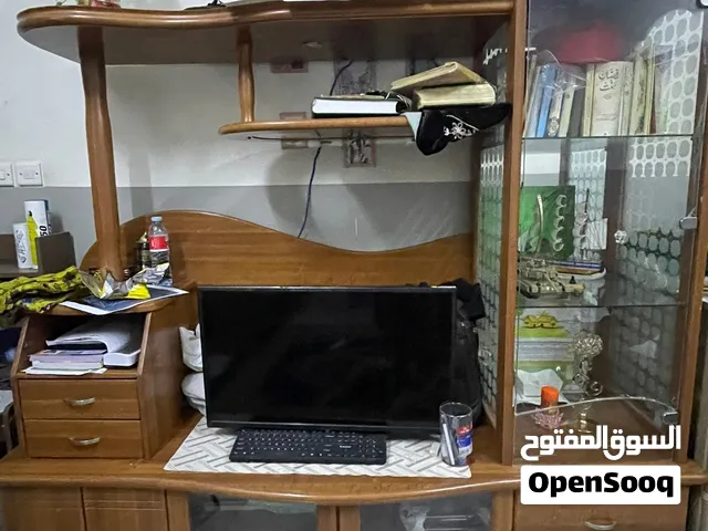 Wooden TV Unit / Display Cabinet – Used, Good Condition
