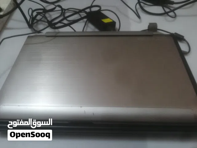 لابتوب مستعمل من توشبا للبيع شغال كلشي مبي مستعجل على بيعته