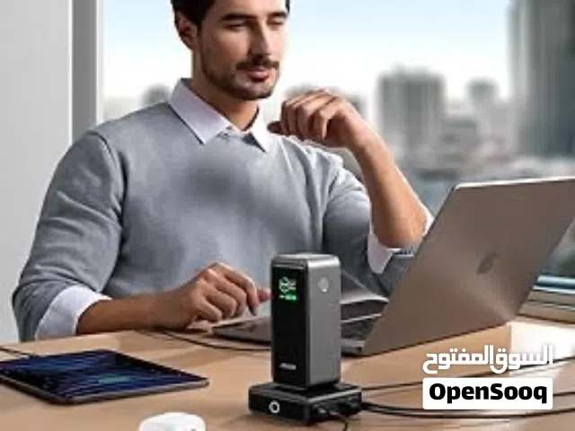 باور بانك من انكر بحجم عملاق 20 الف  وبقوة 200W جديد بسعر مغري ومكفول عام كامل