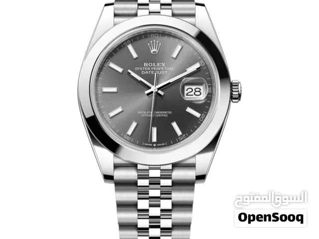 Rolex Datejust 41mm Dark Rhodium Index Dial 2026
