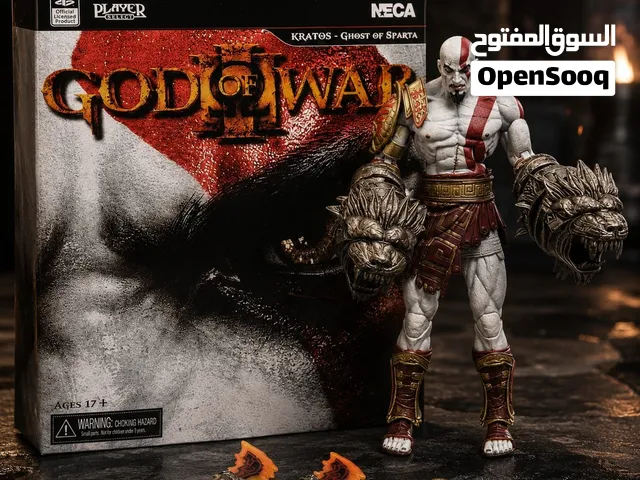 مجسم God of War Kratos للعرض وهواة التجميع