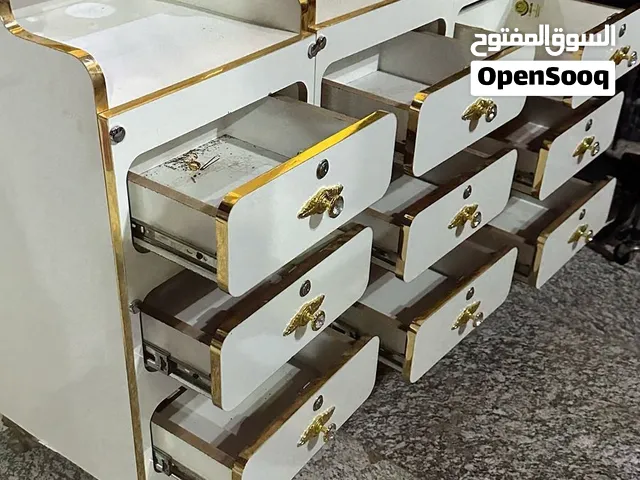 منظم او خزانه تنظيم الاكسسوارات والمكياج لصالونات الحلاقه والبيوت 3 قطع