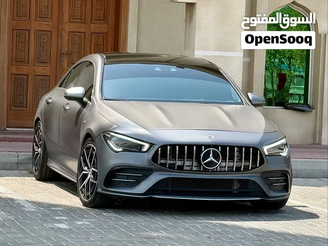 مرسيدس بنز CLA35 AMG موديل 2021 فل اوبشن بحالة ممتازة جداً