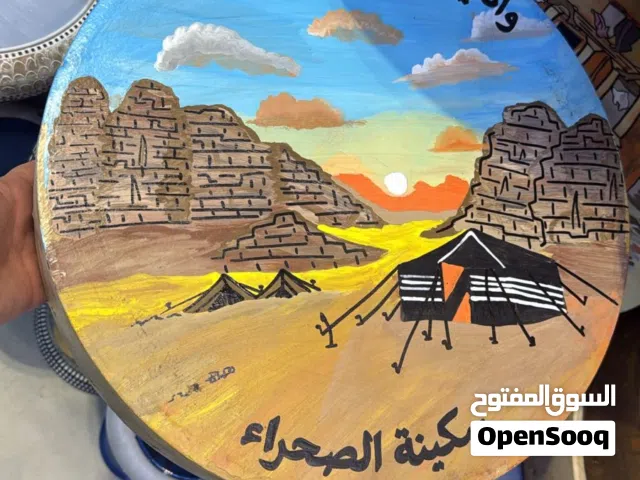 موسيقى آلات موسيقية الات إيقاعية دفوف طبلات بنغز دومز سنير طبول دفوف رسم يديوي االوان ثابتة 3احجام