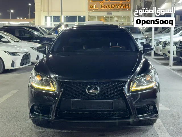 لكزس LS460 F Sport  2017  وارد كندا ماشي 190000كم بحالة الوكالة فتخة سقف خمس كاميرات رادار
