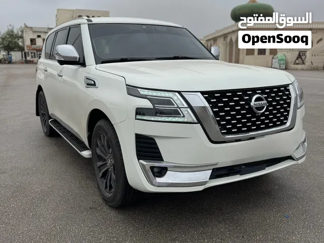 السيارة بحالة وكاله ارمادا 2018 محوله الي 2024