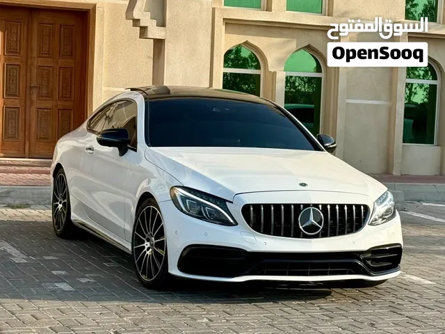 مرسيدس بنز C300 كوب موديل 2018 فل اوبشن بحالة ممتازه