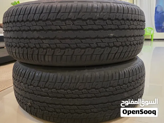 4 تواير دانلوب حالة ممتازة 265/60R18