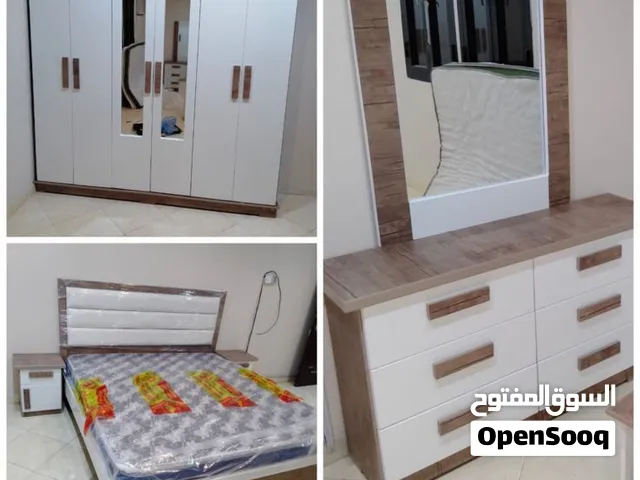 غرفة نوم جديده نفرين ماركة وطني  حجم الغرفة دولاب عمق 50 سرير متر و190في مترين