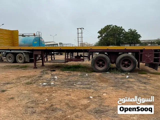 مقطوره تريله للتأجير فقط  flat trailler rent only