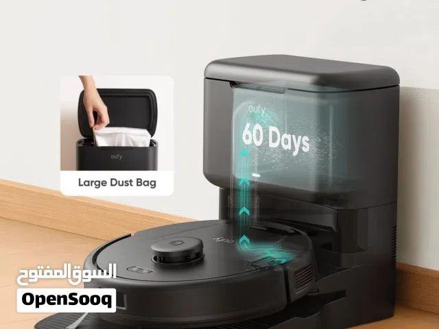 مكنسة روبوت ذكية Sayona Reboot IQ Robot Vac مع خزان للتنظيف الذاتي بحجم لتر ونص
