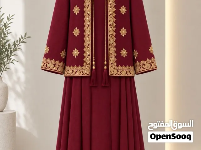 نفنوف عنابي فري سايز