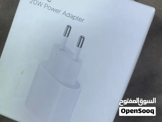 رأس شاحن آبل أصلي 20 واط منفذ USB-C جديد بالعلبة
