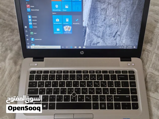 HP ELITBOOK G3 laptop core i5-6th generation 256GB NVME SSD- 8GB RAM-14display win-10 Good Battery